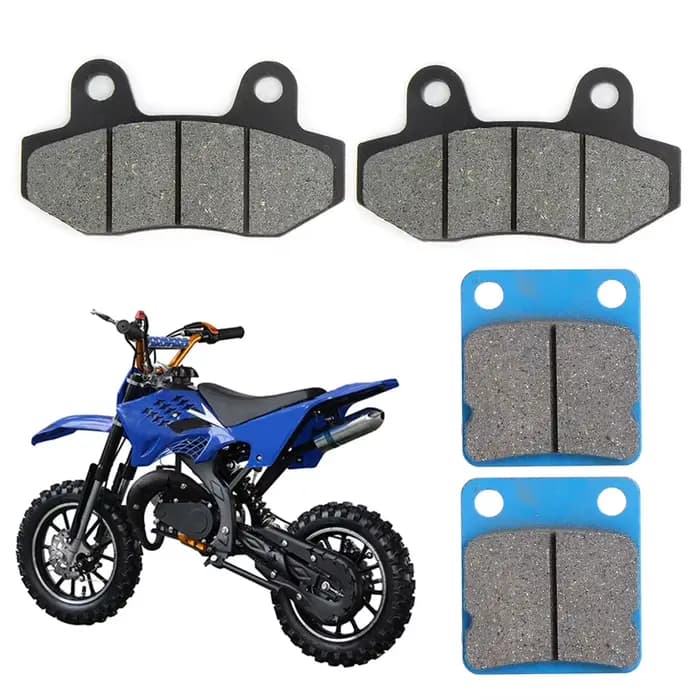 Kit de plaquettes de frein avant et arrière de moto, plaquette de frein à disque standard, convient pour 50, 90, 110, 125, 140, 150, 160cc, Pit D343 Bike