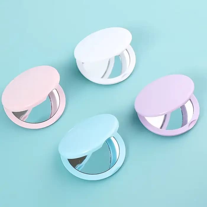 Miroir rond plié Double face