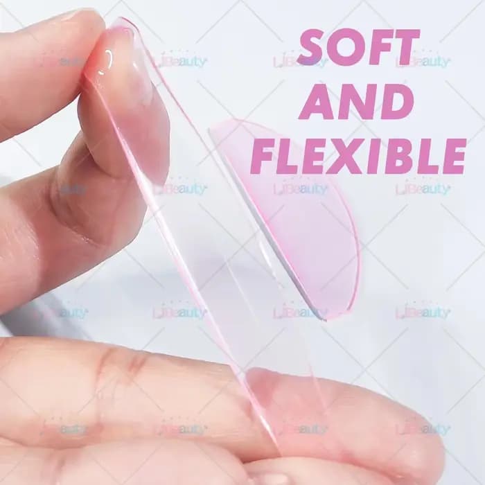 Libeauty 1 paire de tampons adoucissants pour cils