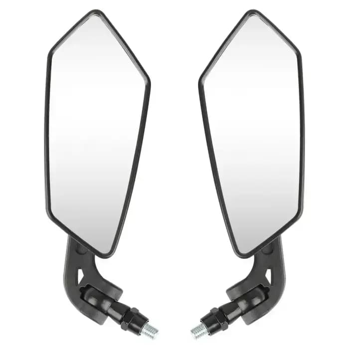 Rétroviseur de guidon de Moto, rétroviseurs d'extrémité de barres de Moto, café Racer, Scooter, 8/10mm, pour Yamaha Suzuki Kawasaki