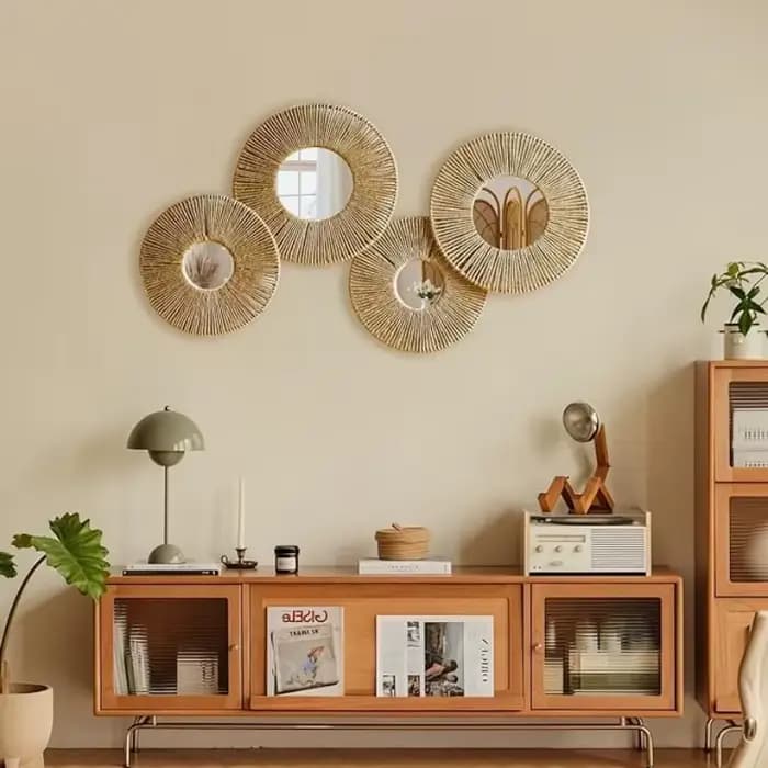 Miroirs Muraux Décoratifs Ronds