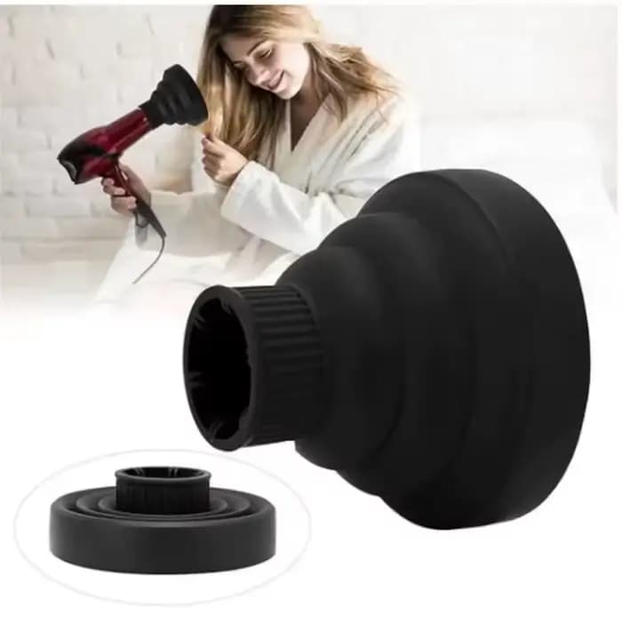 Accessoires de coiffure en silicone : diffuseur de boucles