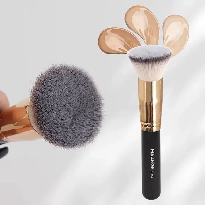 MAANGE 1 pinceau Kabuki plat pour fond de teint liquide