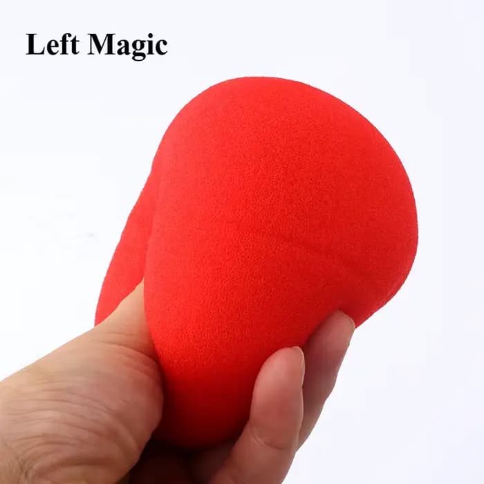 Grande boule d'éponge magique rouge (10cm de diamètre)
