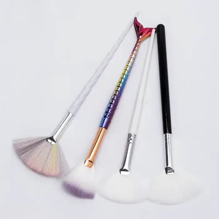 Brosse en éventail de coloration en céramique