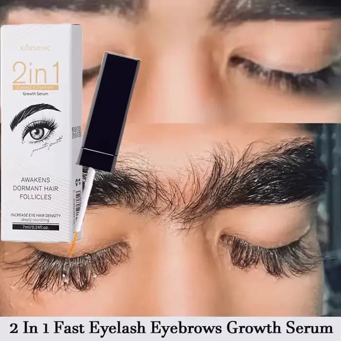 Croissance des sourcils et des cils 2 en 1
