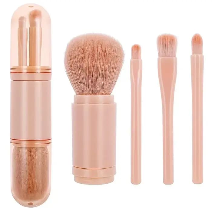 Ensemble de pinceaux de maquillage de voyage