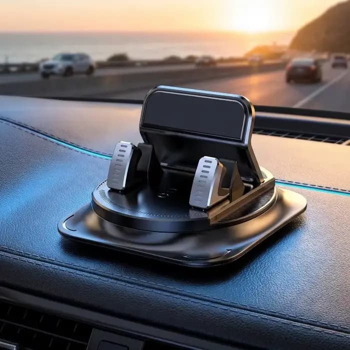 ★ ▲ Support de téléphone portable pour tableau de bord de voiture, fixation adhésive rotative à 360°, accessoires pour voiture