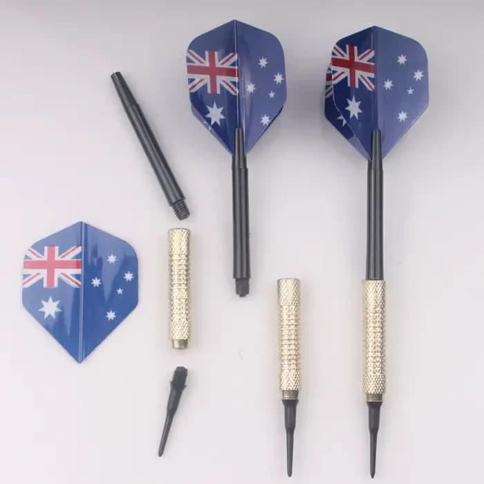 Jeu de fléchettes professionnelles à pointe souple de 14 grammes, 12 pièces, avec 36 pointes en plastique supplémentaires pour accessoires de fléchettes électroniques