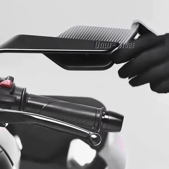 Nouveau Accessoires de moto miroir de rétroviseur Stealth Max moto nouveau miroir noir pour MV Agusta Brutale 800 RR EAS ABS