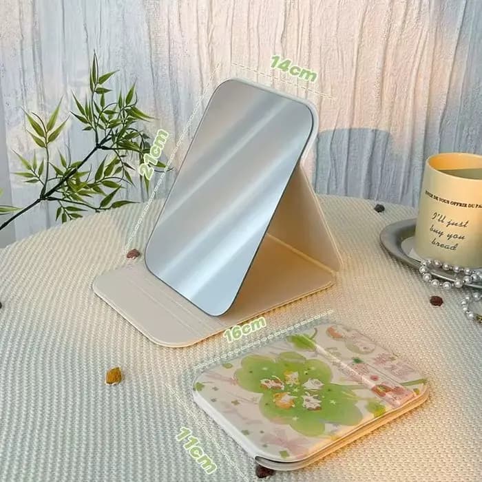 Femmes décalcomanie miroir Design pliable Rectangle créatif macramé