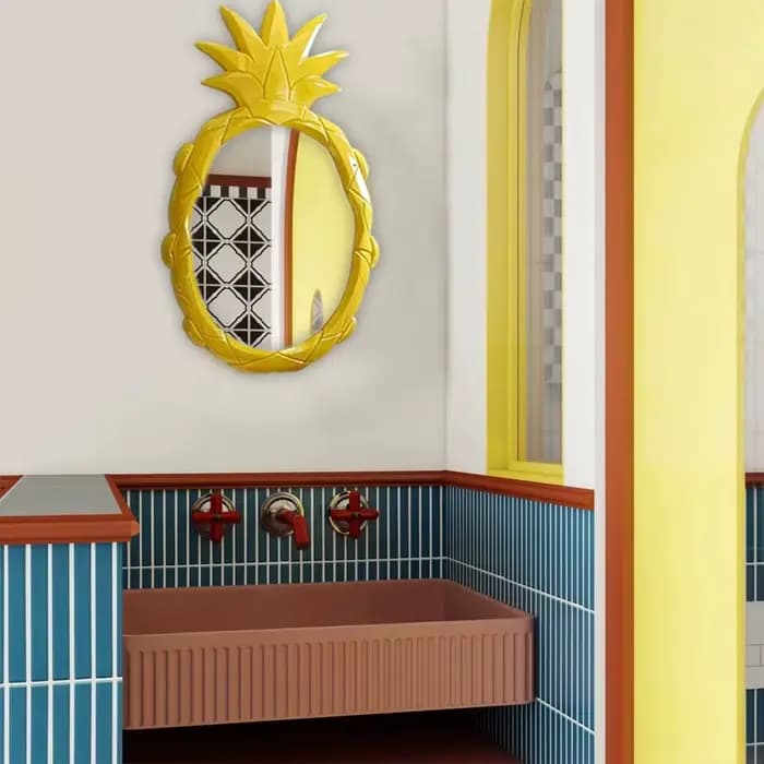 Miroir de maquillage ornement Design moderne Art esthétique
