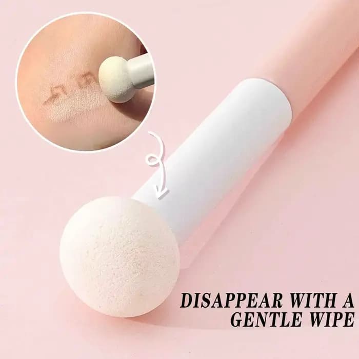 Éponge de maquillage en forme de champignon mignonne - Applicateur de fond de teint et correcteur essentiel pour femmes et salons de beauté
