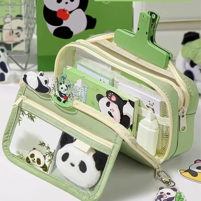 Trousse à crayons esthétique Panda