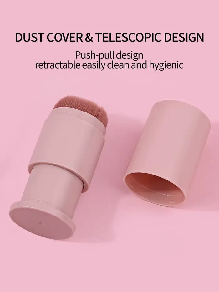 Pinceau de maquillage rétractable