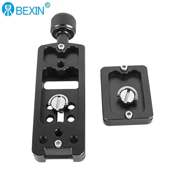 Adaptateur de fixation rapide NNR, pince de fixation pour plaque de rail coulissant de tête de trépied Nodal, compatible Arca Swiss, accessoires professionnels pour appareil photo