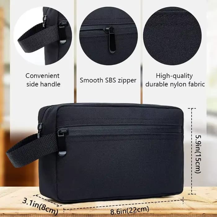Trousse de toilette de voyage pour femmes et hommes