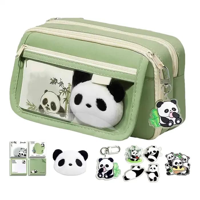 Trousse à crayons esthétique Panda
