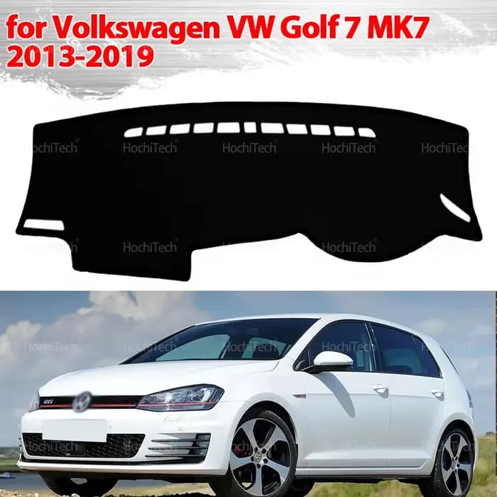 Pour Volkswagen VW Golf 7 MK7 2013-2019 accessoires tableau de bord pare-soleil tapis tableau de bord couverture coussin de protection tapis accessoires