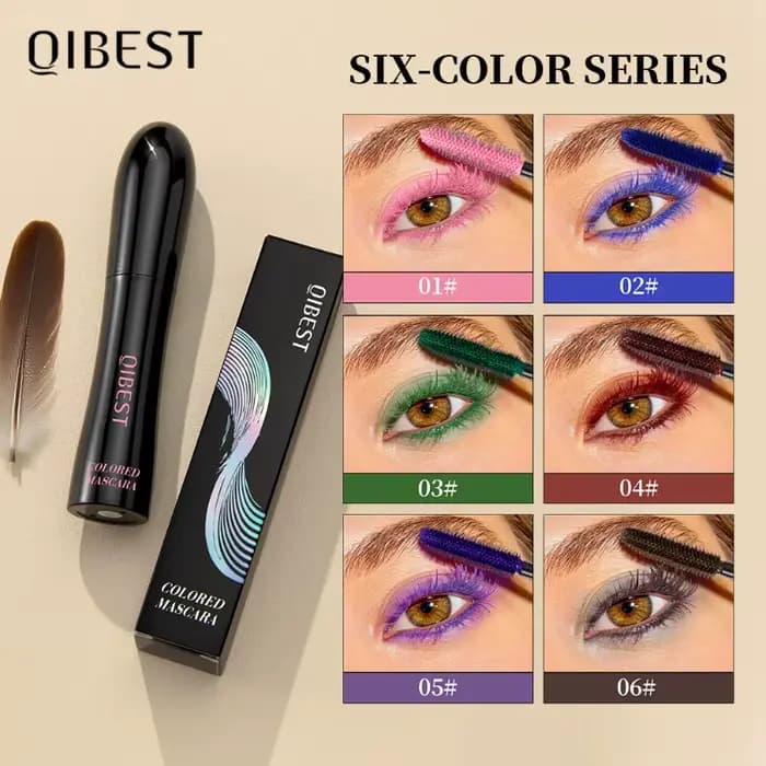 6 Mascara colorés imperméable