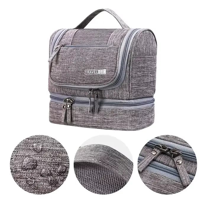 Trousse de toilette Portable avec crochet de suspension