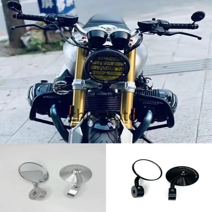 Rétroviseur Latte R nineT pour BMW Climber - Rétroviseur de guidon modifié - Guidon rétro