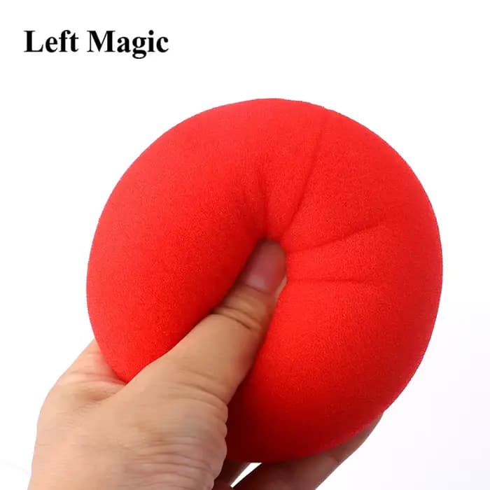 Grande boule d'éponge magique rouge (10cm de diamètre)