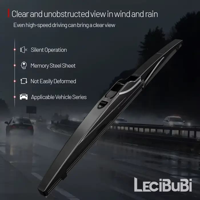 Balai d'essuie-glace arrière, accessoires d'essuie-glace pour Peugeot 108 2014-2021 2015 2016 2017 2018 2019 2020