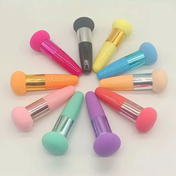 Pinceaux de maquillage avec poignée pour femme