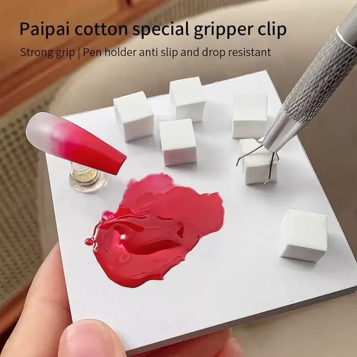 Ensemble d'éponges carrées pour nail art