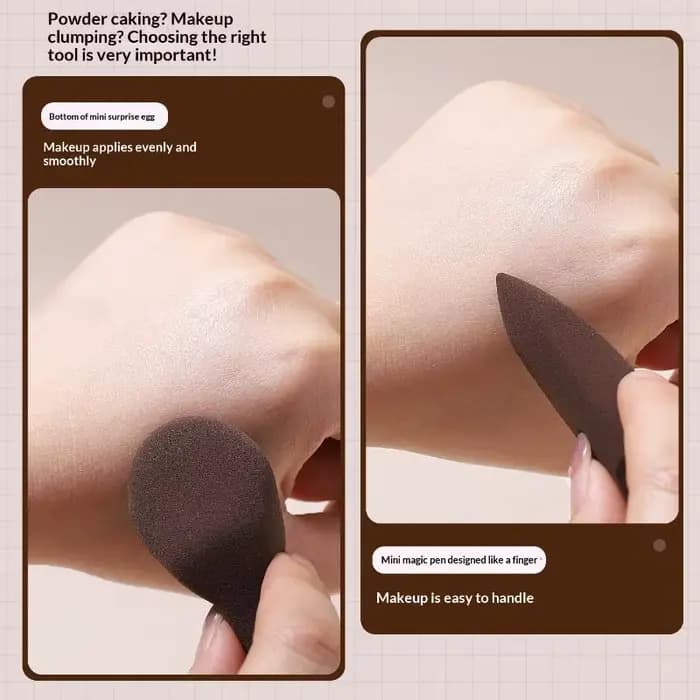 Éponge de Maquillage Façonnée