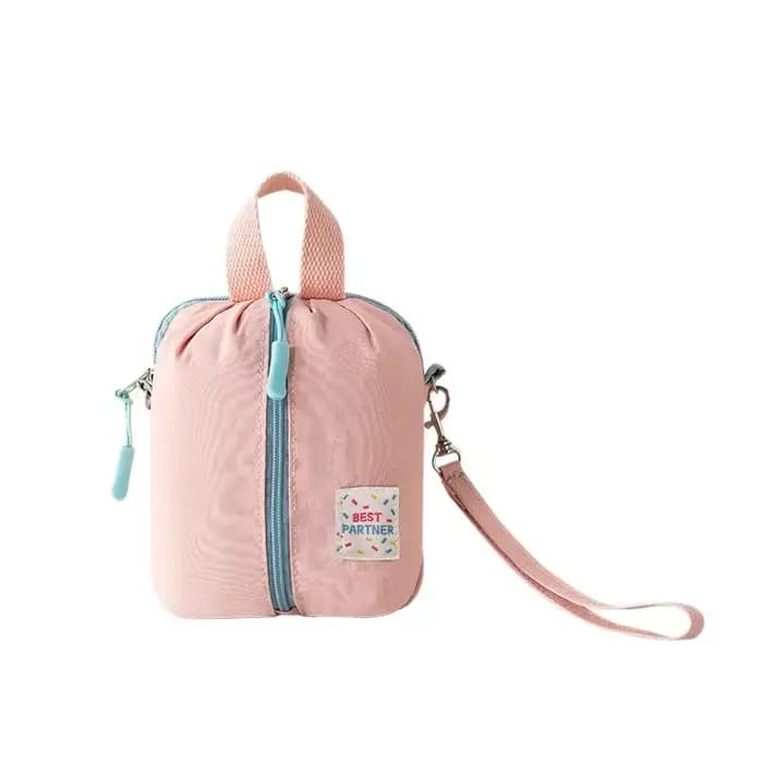 Sac de rangement pour serviettes hygiéniques Macaron, petit et portable, sac de rangement pour cosmétiques de voyage, organisateur de maquillage pour femmes et filles