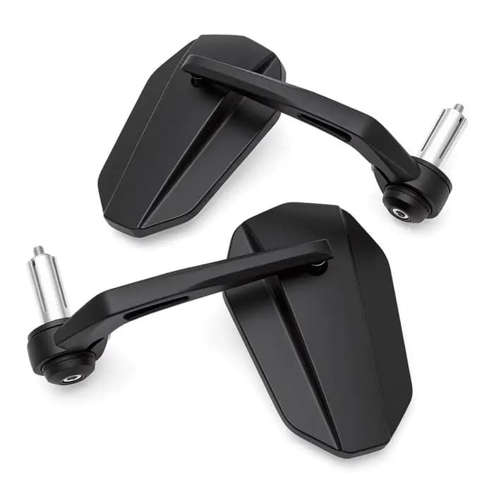 1 Paire de rétroviseurs de guidon pour moto, scooter et autres véhicules