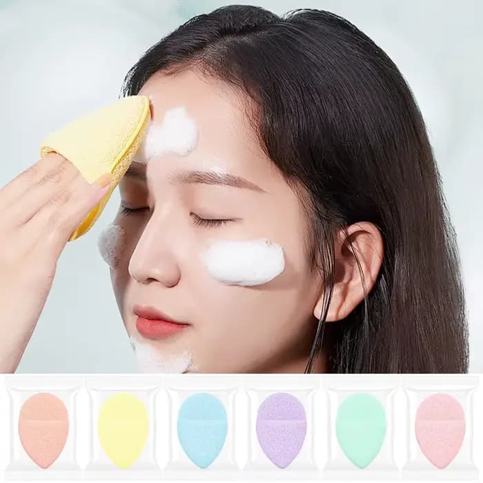 Éponge démaquillante pour le visage et le corps