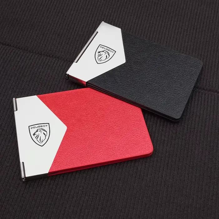 Couverture de permis de conduire de voiture, accessoires de portefeuille de carte d'identité pour Peugeot Landtrek 508 5008 4008 408 308 3008 208 2008 Rifter e-Expert