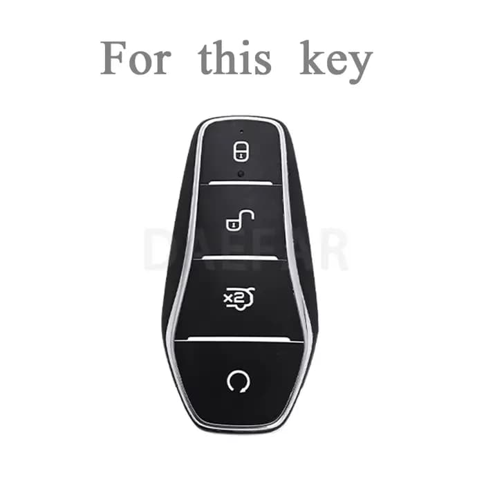 Étui de protection en TPU pour clé de voiture BYD Song Plus Atto 3 Han EV Tang DM Qin Seal Dolphin, accessoires automobiles