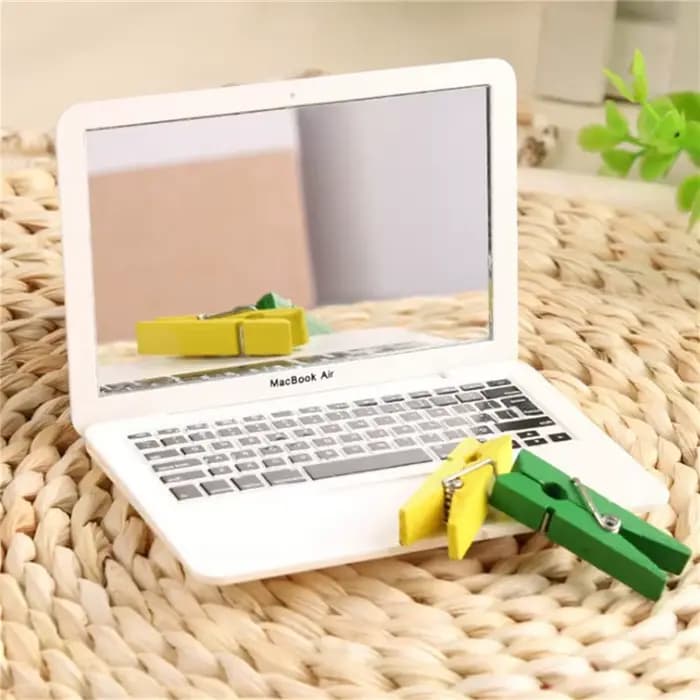 Mini miroir d'ordinateur portable pour filles