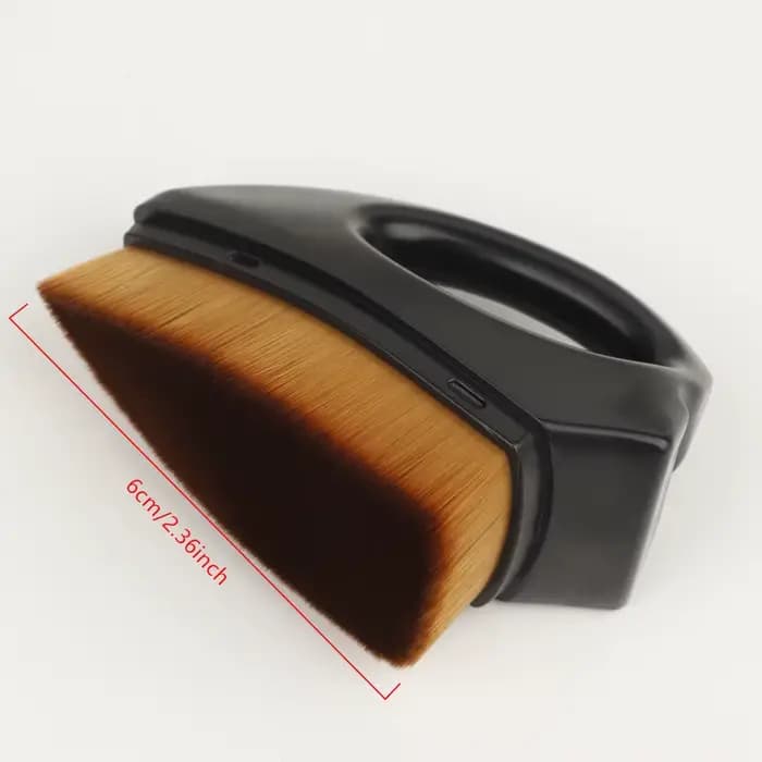 Pinceaux de maquillage brosse de fond de teint en fer Portable 1 pièces