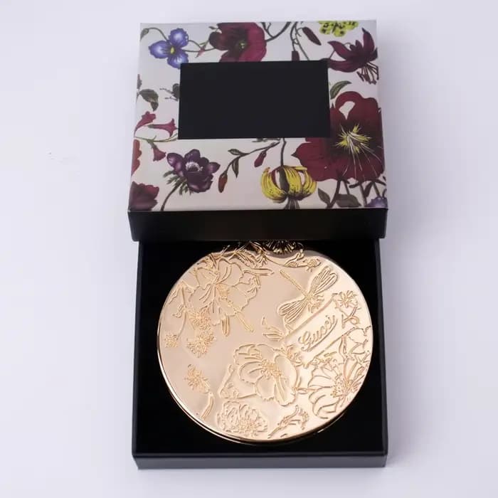 Miroir de poche double face