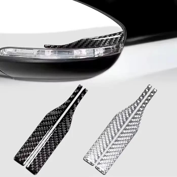 Bandes réfléchissantes pour rétroviseur de voiture, 2 pièces, bande adhésive anti-rayures, protection de rétroviseur de voiture, accessoire de voiture