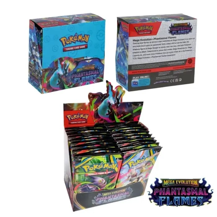 MEGA EVOLUTION SCARLET&VIOLE 360PCS/Set Carte Pokémon 151 Prismatic Evolutions Black Bolt Booster anglais Carte de combat et de collection