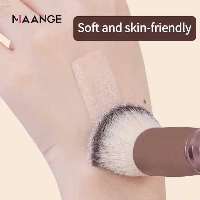 Maange-Pinceau de maquillage avec boîte pour femme