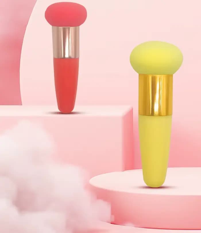 Pinceaux de maquillage avec poignée pour femme