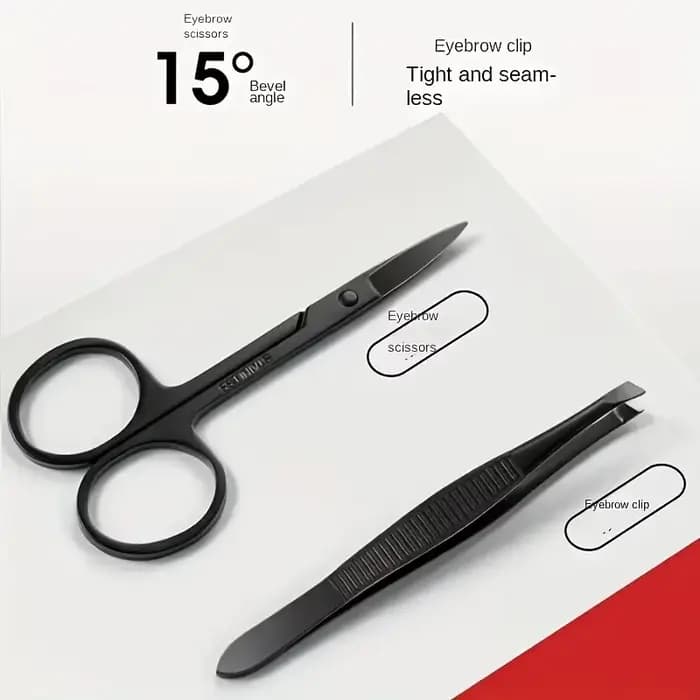 Kit de manucure et pédicure 9-en-1 pour femmes et hommes