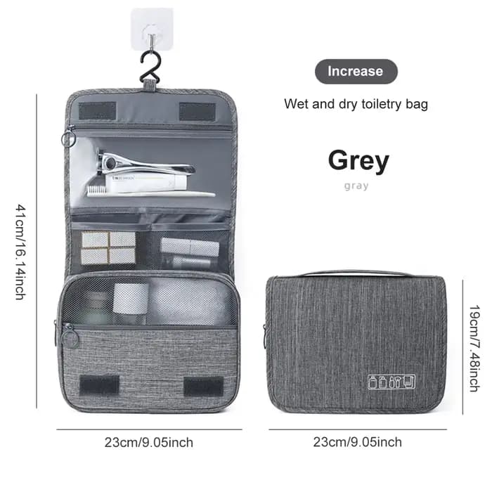 Trousse de toilette de voyage de grande capacité