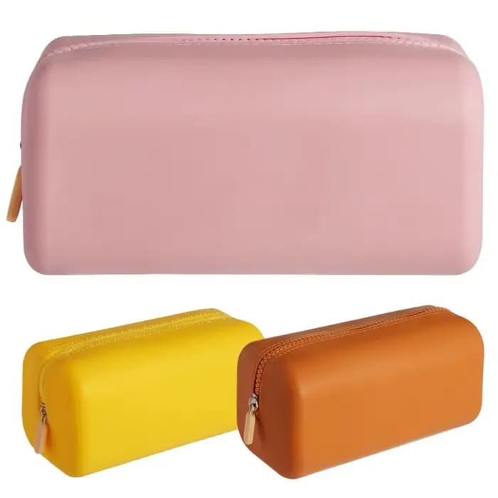 Sac de rangement pour cosmétiques en silicone de haute qualité