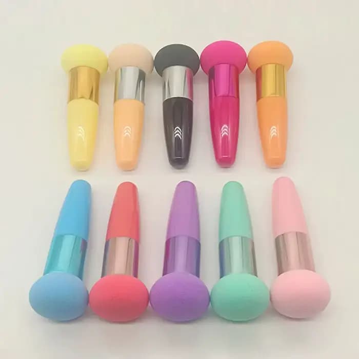 Pinceaux de maquillage avec poignée pour femme