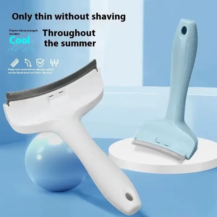 Brosse à trancher pour chiens, sous-manteau, outil de démêlage pour chiens, chats, chiots, chatons, démêlant, râteau de démêlage, outil de perte pour