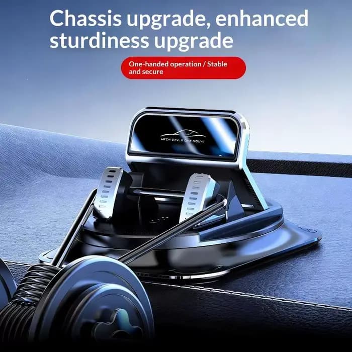 Nouveau support de téléphone portable pour tableau de bord de voiture, rotatif à 360°, fixation adhésive, stable, universel, accessoires pour téléphone portable de voiture