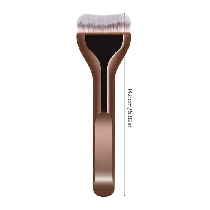 Pinceau de fond de teint professionnel - Poils en nylon doux